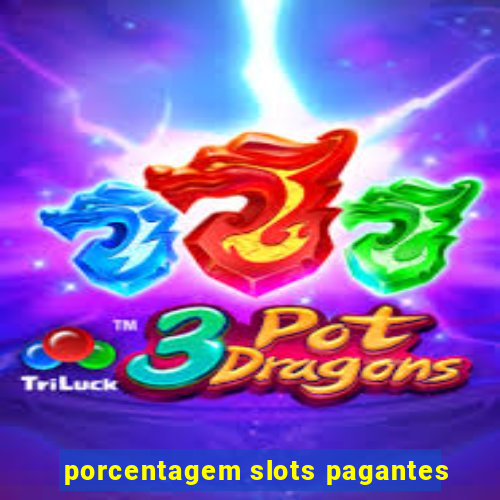 porcentagem slots pagantes